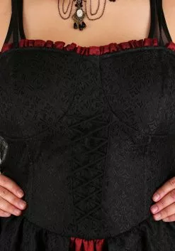 Armada Plus Size Ravishing Vampire Costume For Women 11 Armada Plus Size Ravishing Vampire Costume For Women -Scary Costumes store plus size ravishing vampire costume alt 3