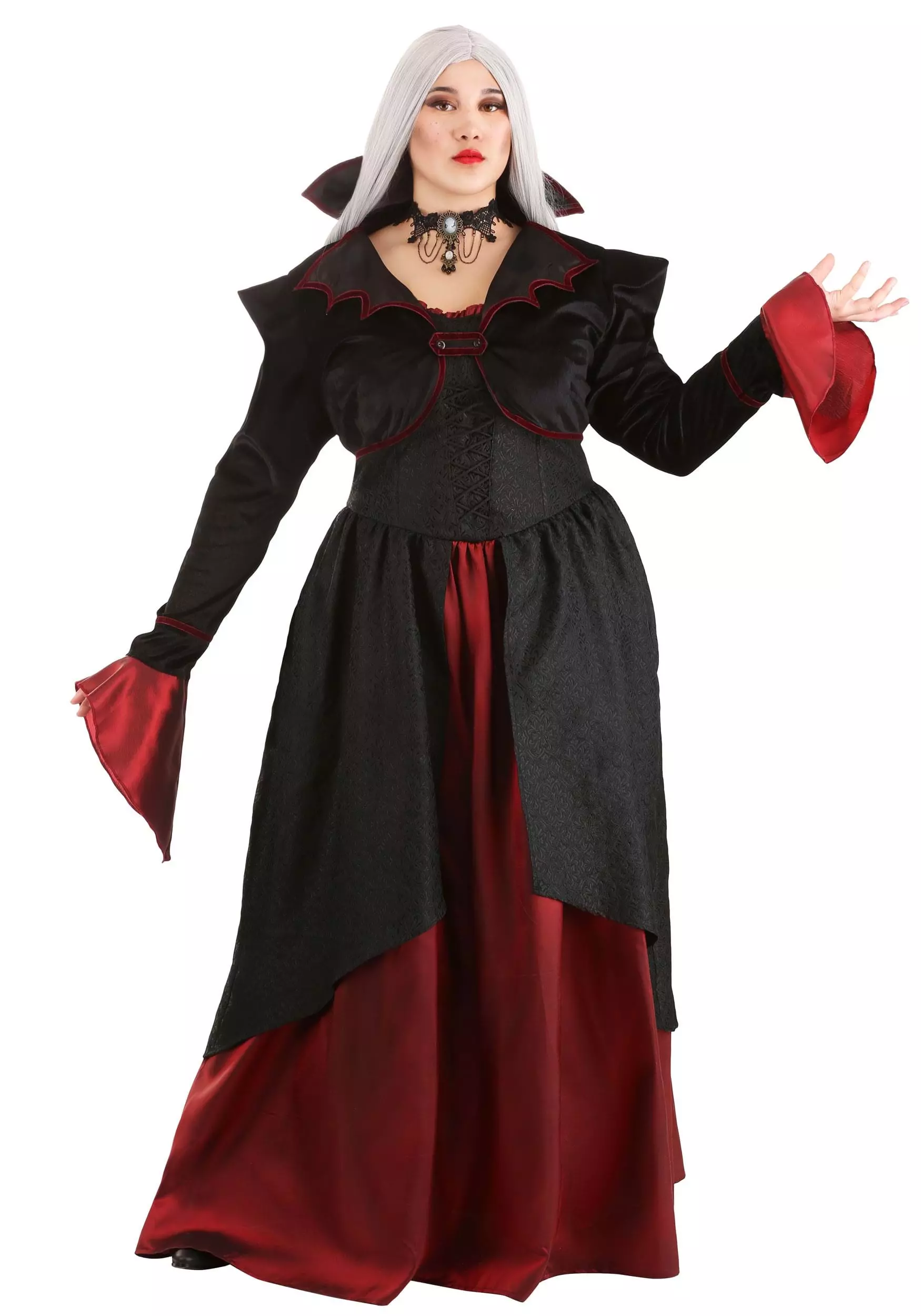 Armada Plus Size Ravishing Vampire Costume For Women 1 Armada Plus Size Ravishing Vampire Costume For Women
