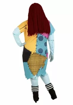 Armada Plus Size Deluxe Nightmare Before Christmas Sally Costume 13 Armada Plus Size Deluxe Nightmare Before Christmas Sally Costume -Scary Costumes store plus size sally costume alt 3