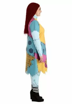 Armada Plus Size Deluxe Nightmare Before Christmas Sally Costume 15 Armada Plus Size Deluxe Nightmare Before Christmas Sally Costume -Scary Costumes store plus size sally costume alt 5