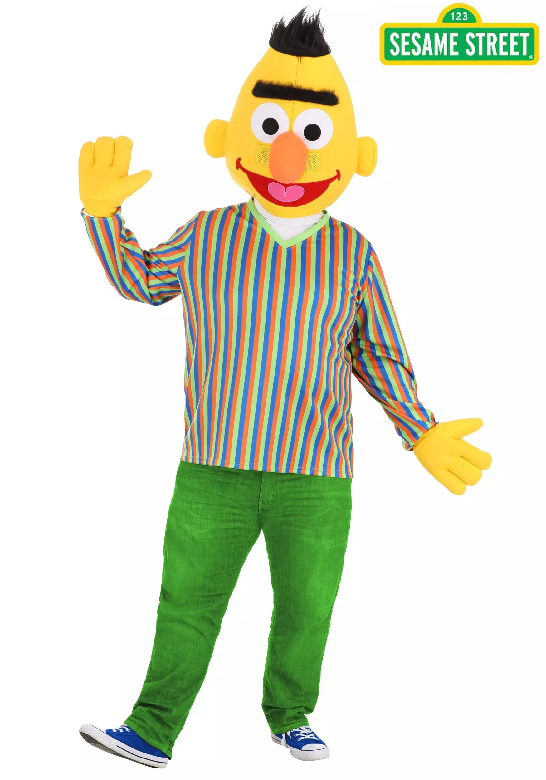 Fun Costumes Adult Plus Size Sesame Street Bert Costume 1 Fun Costumes Adult Plus Size Sesame Street Bert Costume