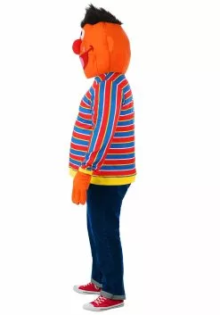 Fun Costumes Plus Size Sesame Street Ernie Mascot Costume For Men -Scary Costumes store plus size sesame street ernie mascot costume alt 2
