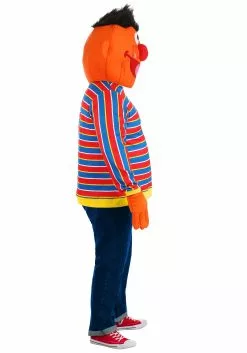 Fun Costumes Plus Size Sesame Street Ernie Mascot Costume For Men -Scary Costumes store plus size sesame street ernie mascot costume alt 3