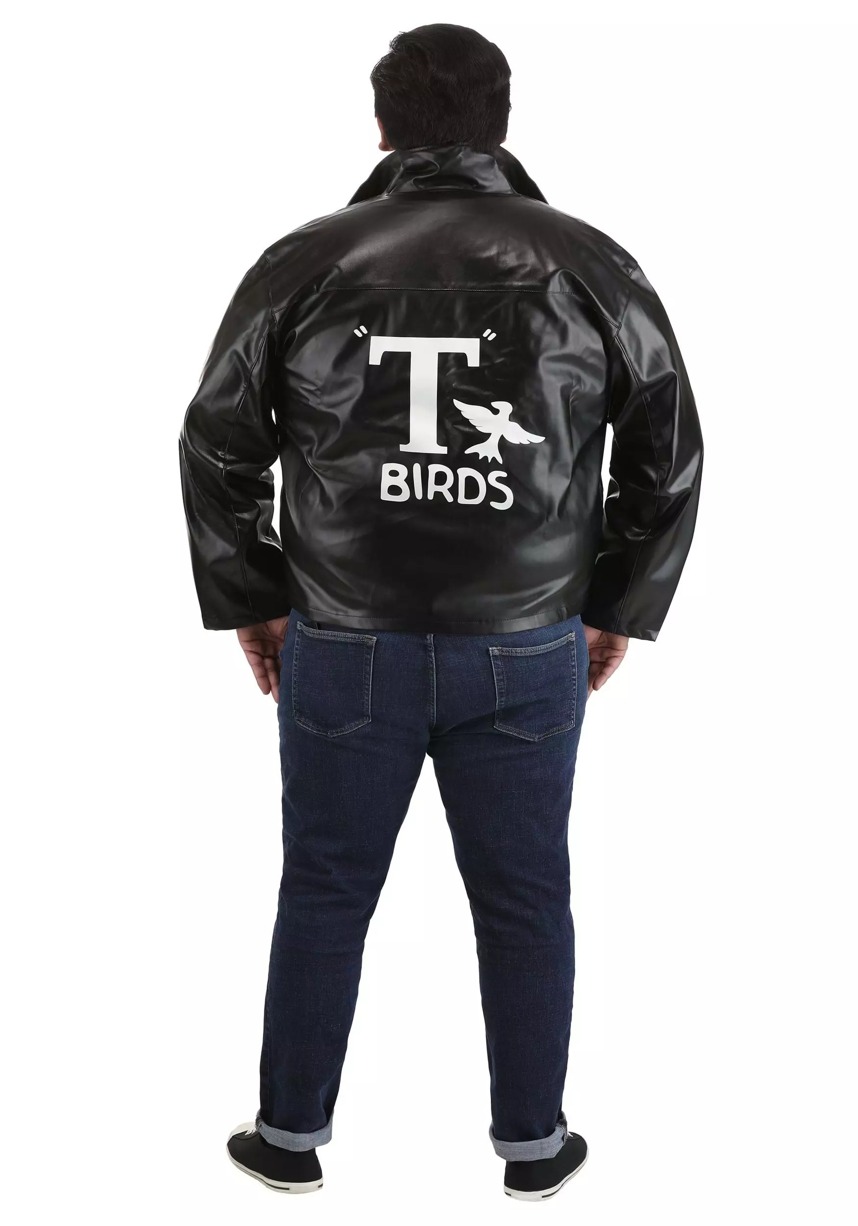 Fun Costumes Grease T-Birds Plus Size Jacket Costume 2 Fun Costumes Grease T-Birds Plus Size Jacket Costume - Image 2