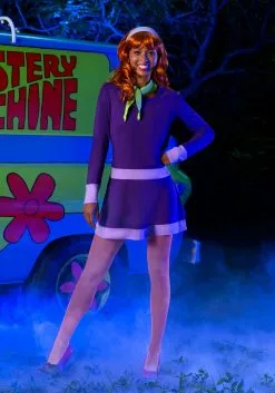 Jerry Leigh Women's Plus Size Scooby Doo Daphne Costume -Scary Costumes store plus size womens scooby doo daphne costume alt 5