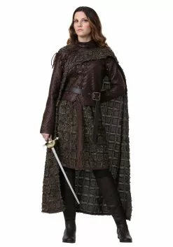 Fun Costumes Women's Plus Size Winter Warrior Costume
