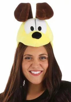 Elope Garfield Odie Soft Headband 8 Elope Garfield Odie Soft Headband -Scary Costumes store plush garfield odie headband alt 3