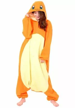 Sazac Adult Pokémon Charmander Plus Size Kigurumi