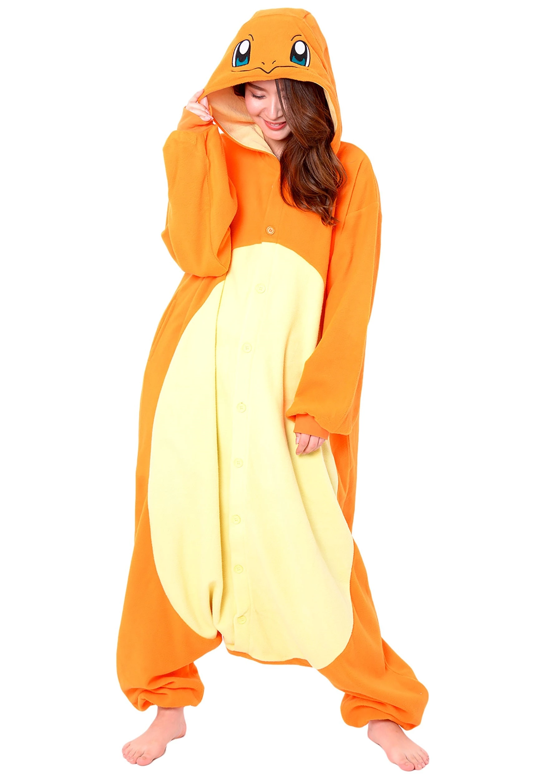 Sazac Adult Pokémon Charmander Plus Size Kigurumi 1 Sazac Adult Pokémon Charmander Plus Size Kigurumi