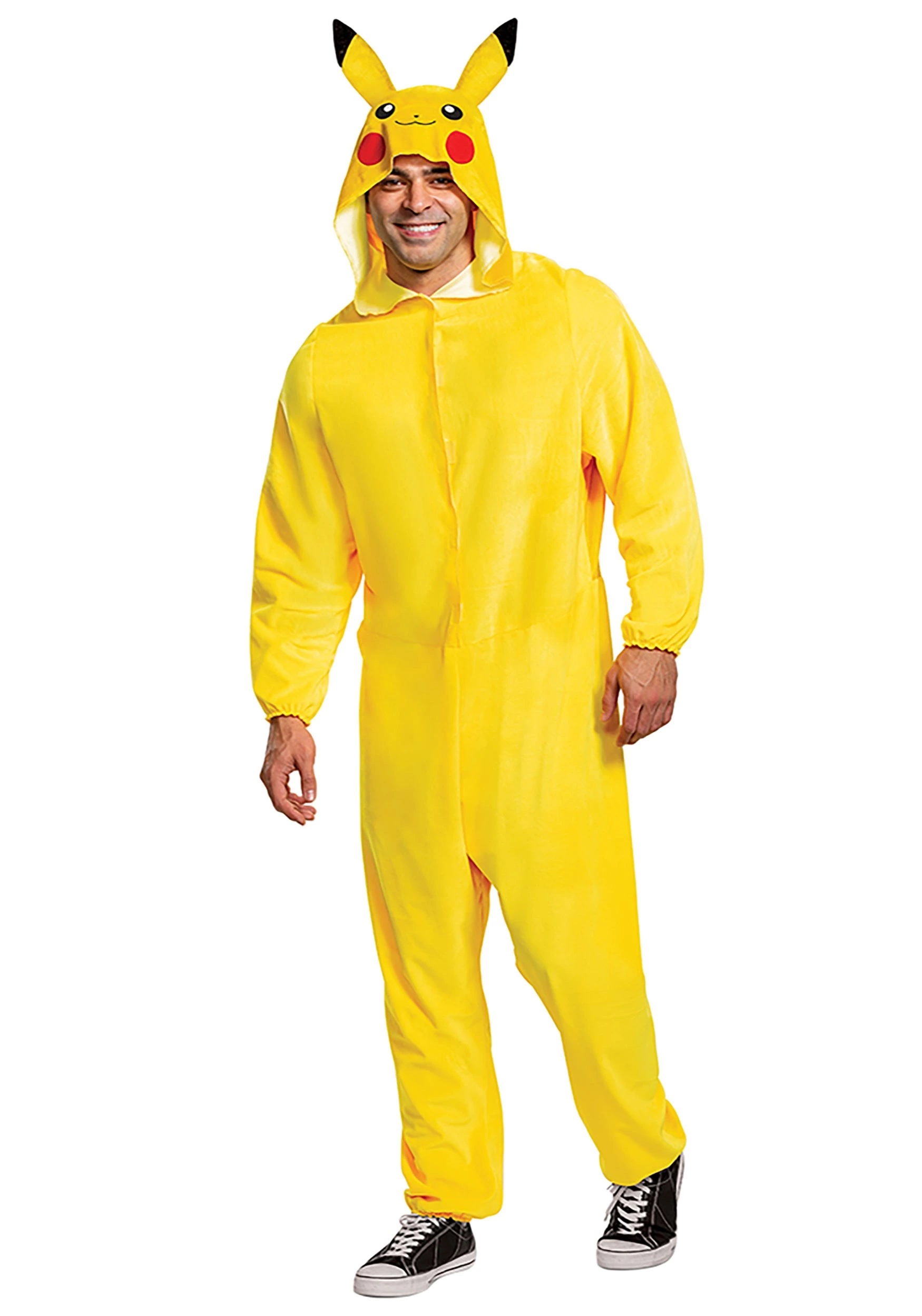 Disguise Pokémon Adult Pikachu Classic Costume 1 Disguise Pokémon Adult Pikachu Classic Costume