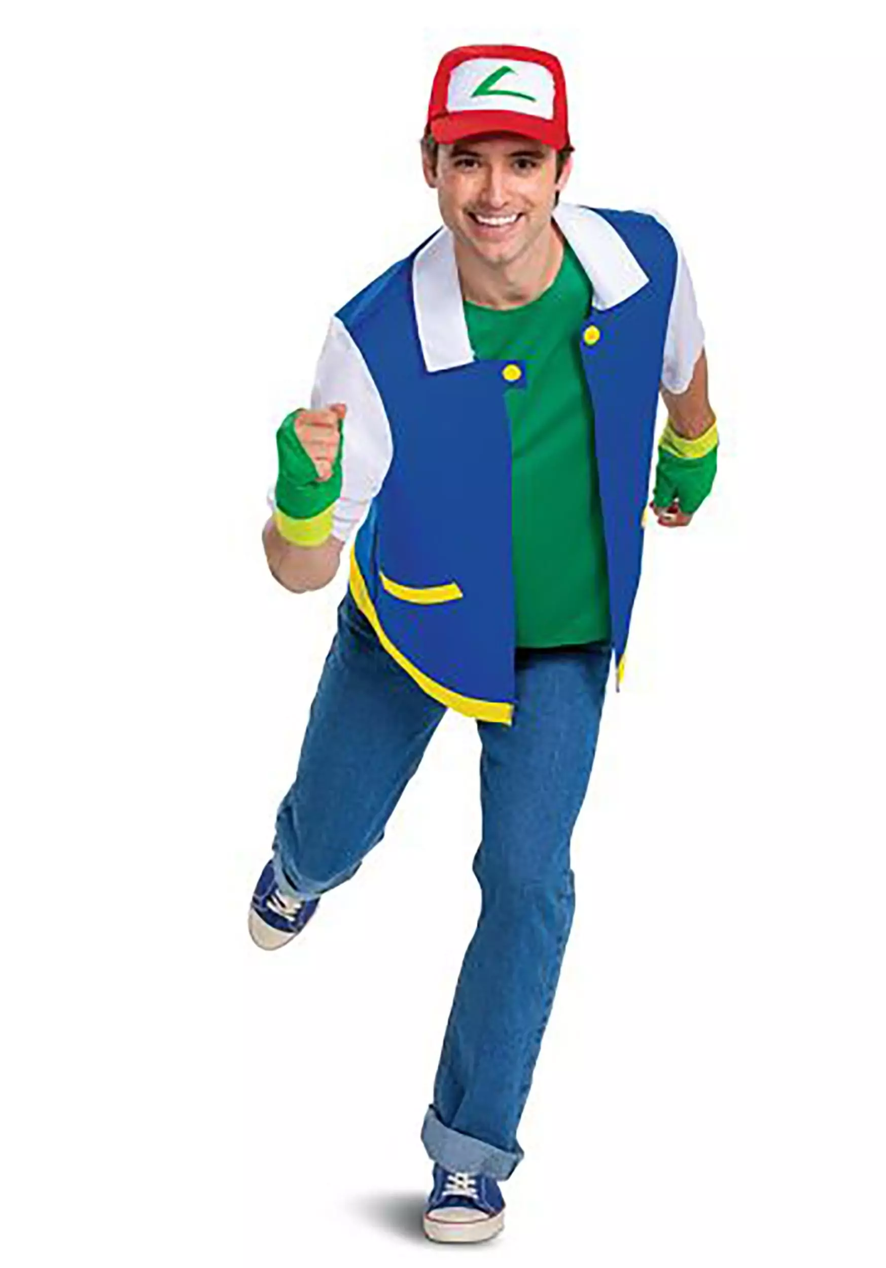 Disguise Adult Pokémon Classic Ash Ketchum Costume 1 Disguise Adult Pokémon Classic Ash Ketchum Costume
