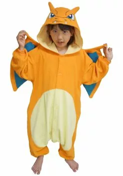 Sazac Kid's Pokémon Charizard Kigurumi Costume
