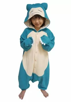 Sazac Kid's Pokémon Snorlax Kigurumi Costume
