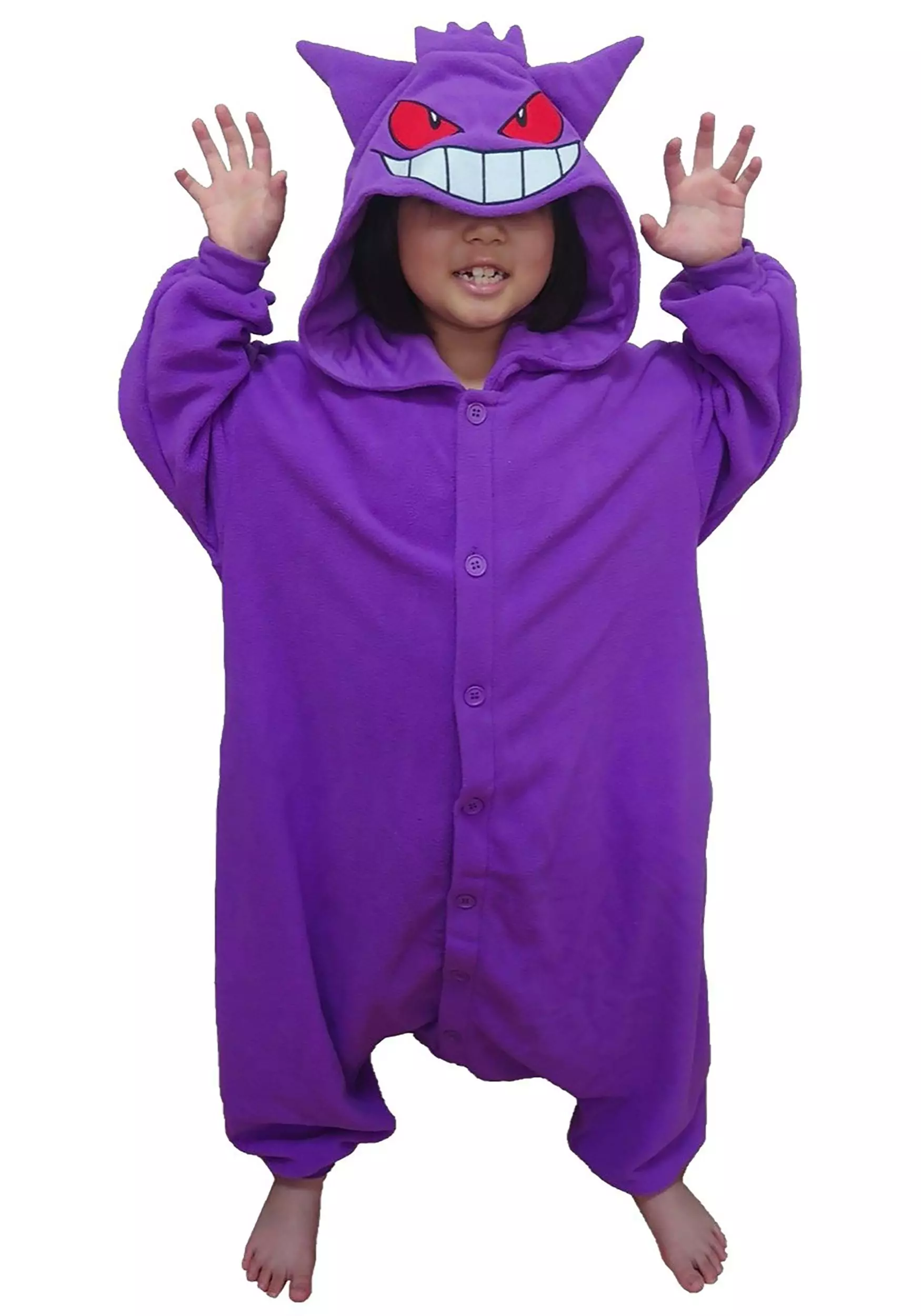 Sazac Pokémon Gengar Kigurumi For Kids 1 Sazac Pokémon Gengar Kigurumi For Kids