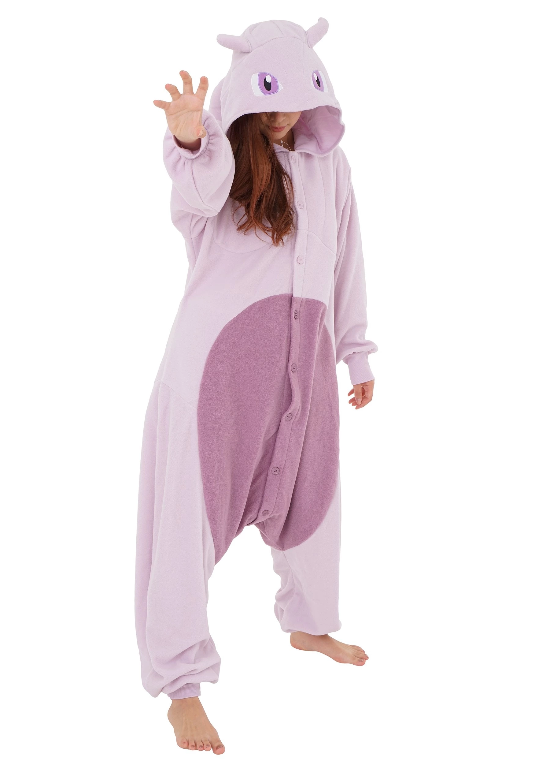 Sazac Pokémon Mewtwo Adult Kigurumi 1 Sazac Pokémon Mewtwo Adult Kigurumi