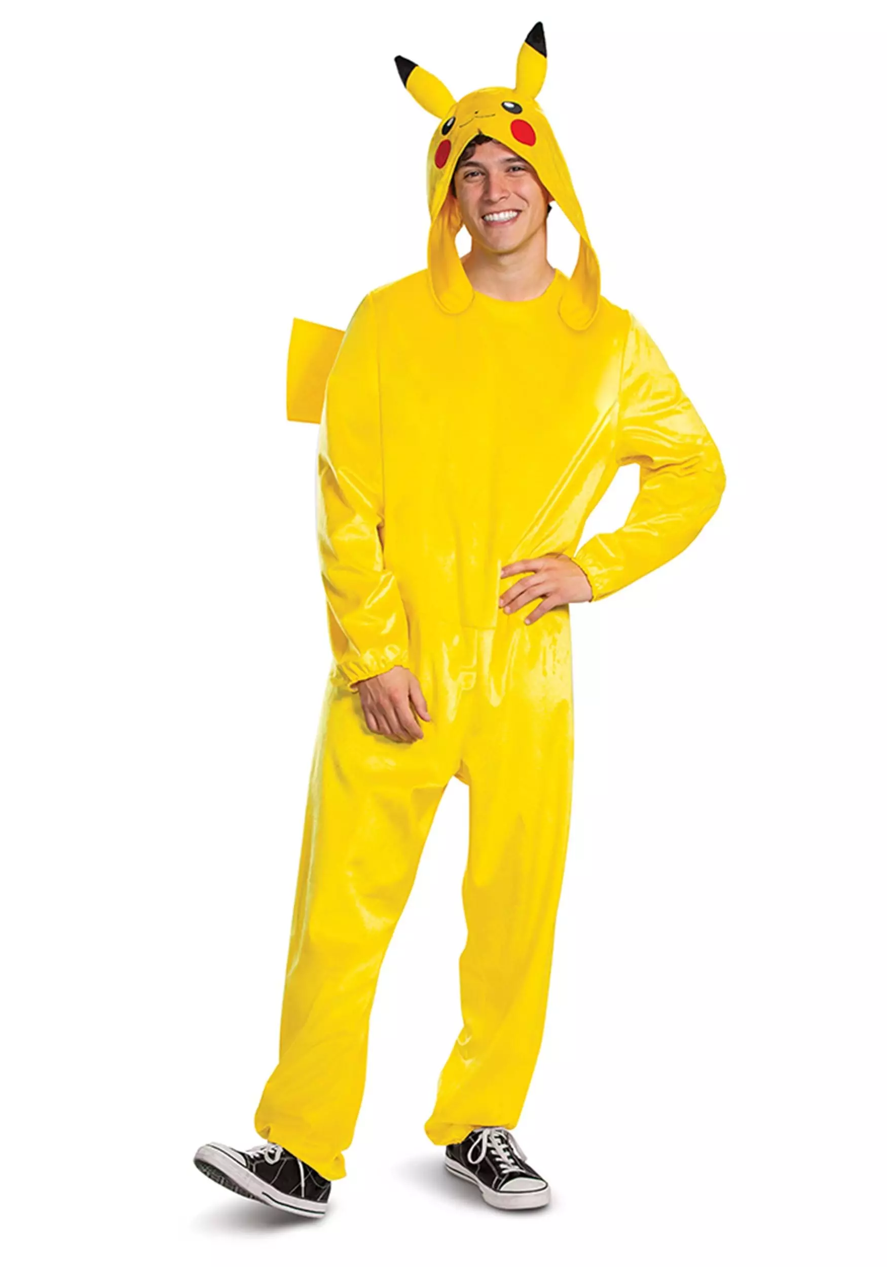 Disguise Pokémon Adult Pikachu Deluxe Costume 1 Disguise Pokémon Adult Pikachu Deluxe Costume