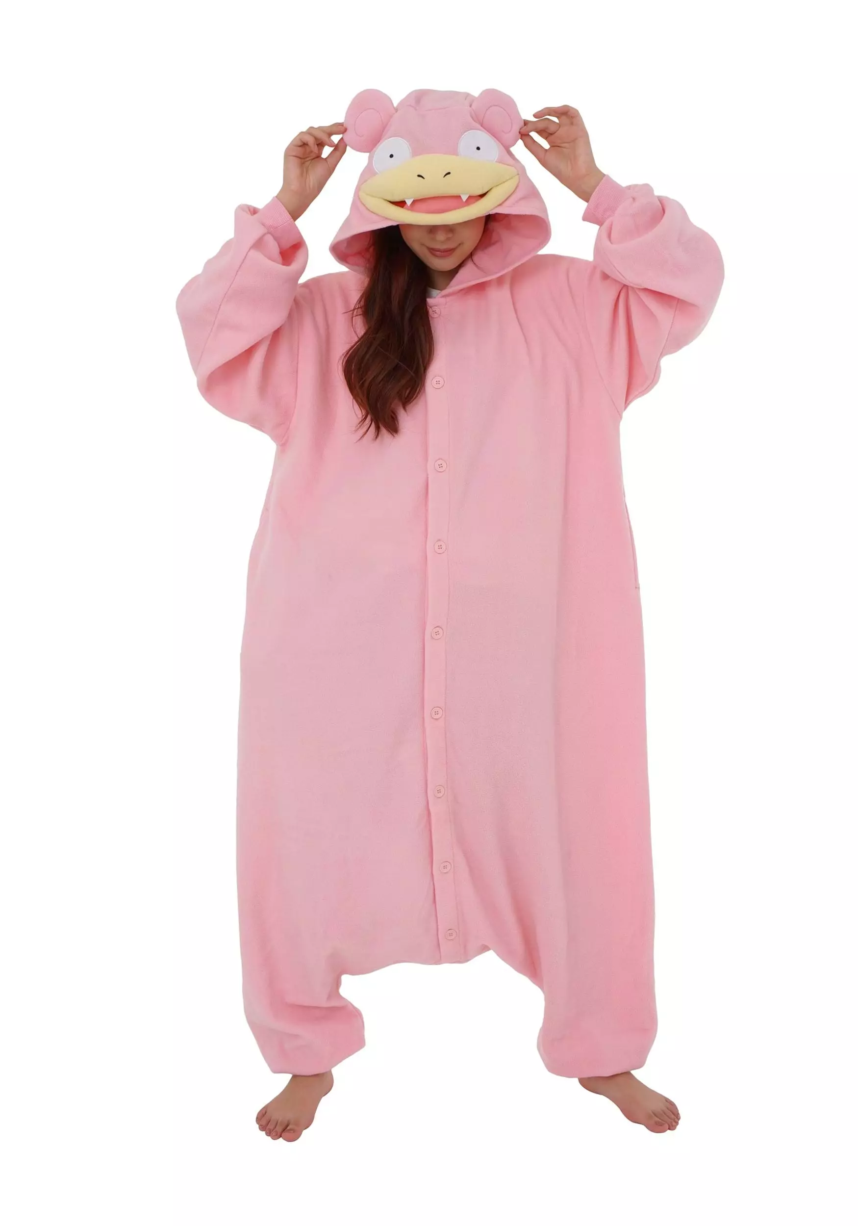 Sazac Pokémon Adult Slowpoke Kigurumi 1 Sazac Pokémon Adult Slowpoke Kigurumi