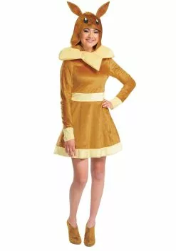 Disguise Limited Pokémon Eevee Women's Dress Costume 9 Disguise Limited Pokémon Eevee Women's Dress Costume -Scary Costumes store pokemon womens eevee dress costume alt 3