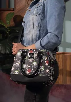 Loungefly POP! Beetlejuice AOP Crossbody Bag