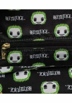 Loungefly POP! Beetlejuice AOP Crossbody Bag -Scary Costumes store pop by loungefly beetlejuice aop crossbody bag alt 4