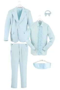 Opposuits Powder Blue Tuxedo Adult Costume 21 Opposuits Powder Blue Tuxedo Adult Costume -Scary Costumes store powder blue tuxedo adult costume alt 10
