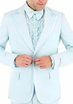 Opposuits Powder Blue Tuxedo Adult Costume 13 Opposuits Powder Blue Tuxedo Adult Costume -Scary Costumes store powder blue tuxedo adult costume alt 2