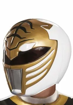 Disguise Adult Power Rangers White Ranger Helmet