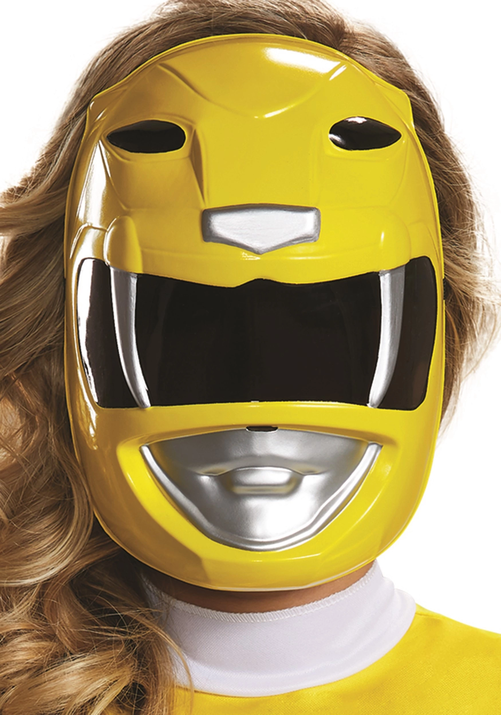 Disguise Power Rangers Adult Yellow Ranger Mask 1 Disguise Power Rangers Adult Yellow Ranger Mask