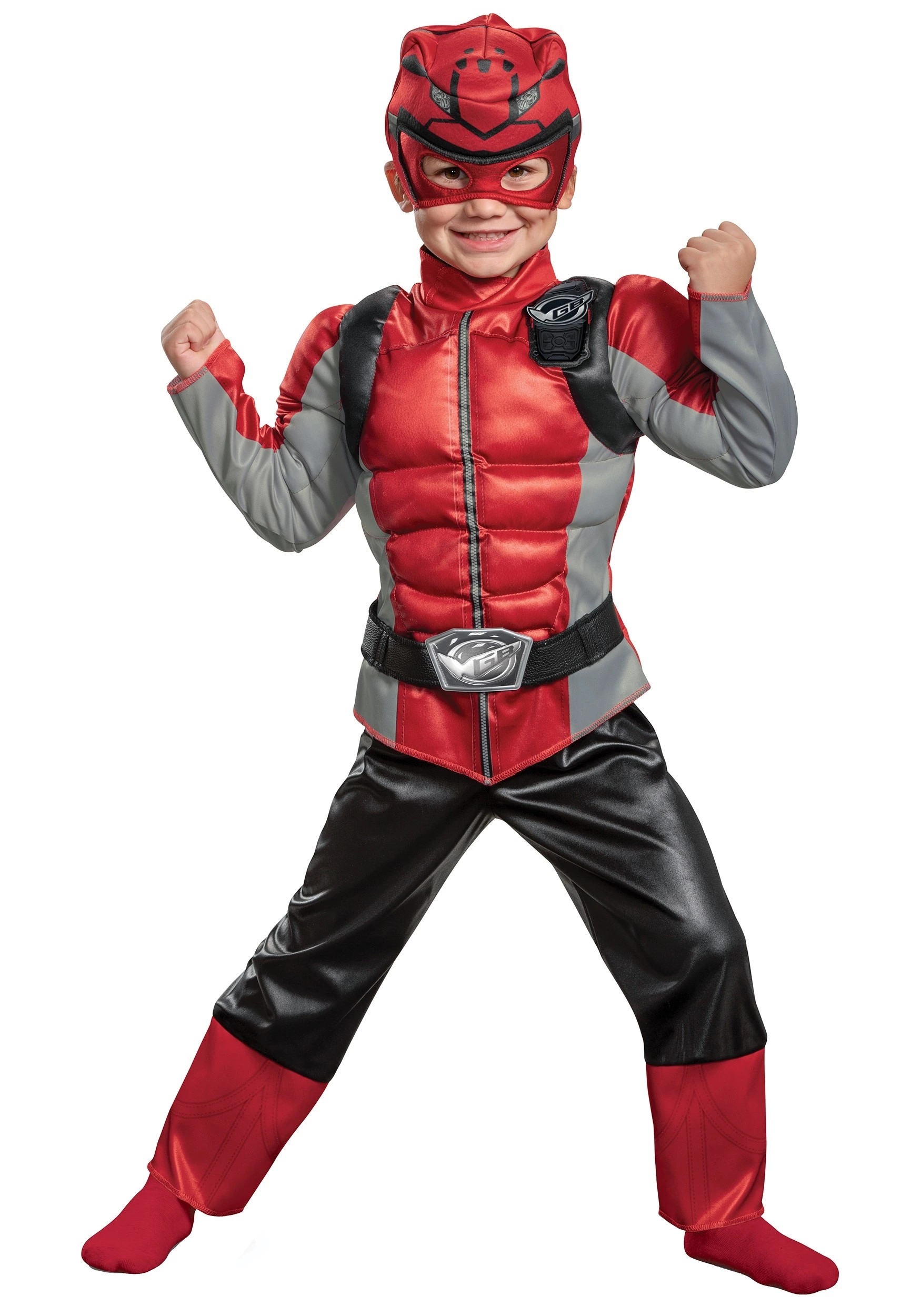 Disguise Power Rangers Beast Morphers Red Ranger Costume For Kids 1 Disguise Power Rangers Beast Morphers Red Ranger Costume For Kids