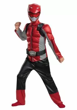 Disguise Power Rangers Beast Morphers Kids Red Ranger Classic Costume