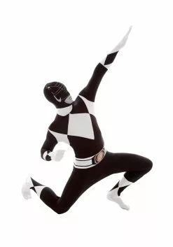 Morphsuits Power Rangers: Black Ranger Morphsuit Costume 5 Morphsuits Power Rangers: Black Ranger Morphsuit Costume -Scary Costumes store power rangers black ranger morphsuit alt2