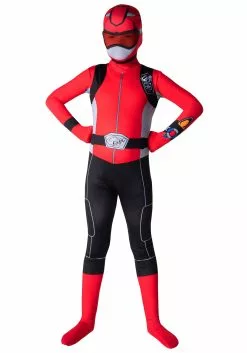 Morphsuits Power Rangers Red Beast Morphers Kids Costume