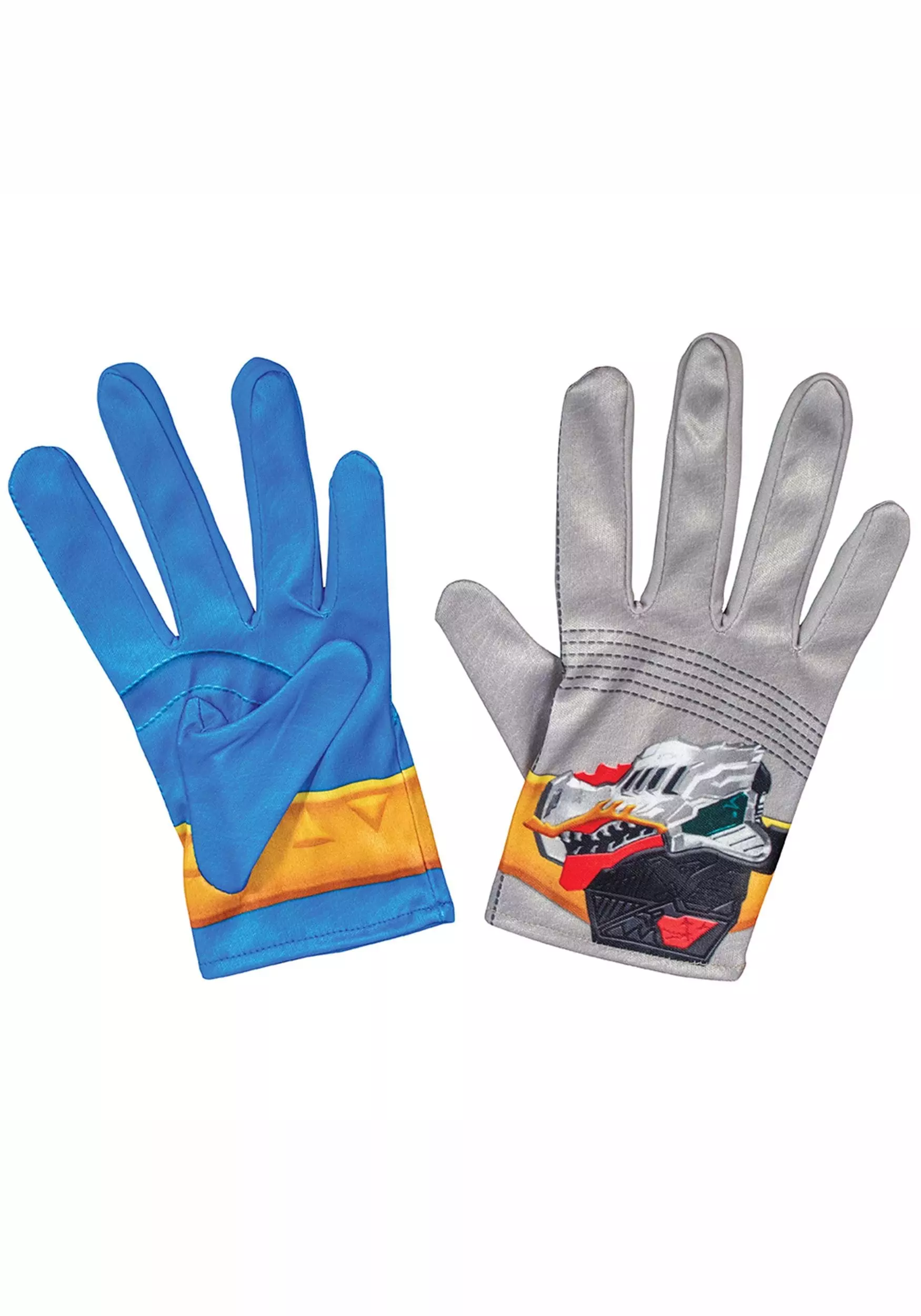 Disguise Power Rangers Dino Fury Blue Ranger Gloves For Kids 1 Disguise Power Rangers Dino Fury Blue Ranger Gloves For Kids