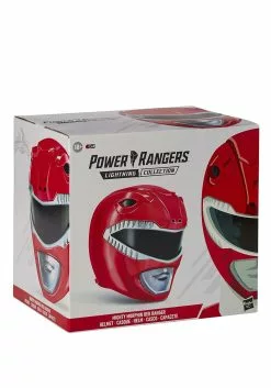 Hasbro Mighty Morphin Power Rangers Lightning Collection Red Ranger Helmet 12 Hasbro Mighty Morphin Power Rangers Lightning Collection Red Ranger Helmet -Scary Costumes store power rangers lightning collection red ranger helm alt 3