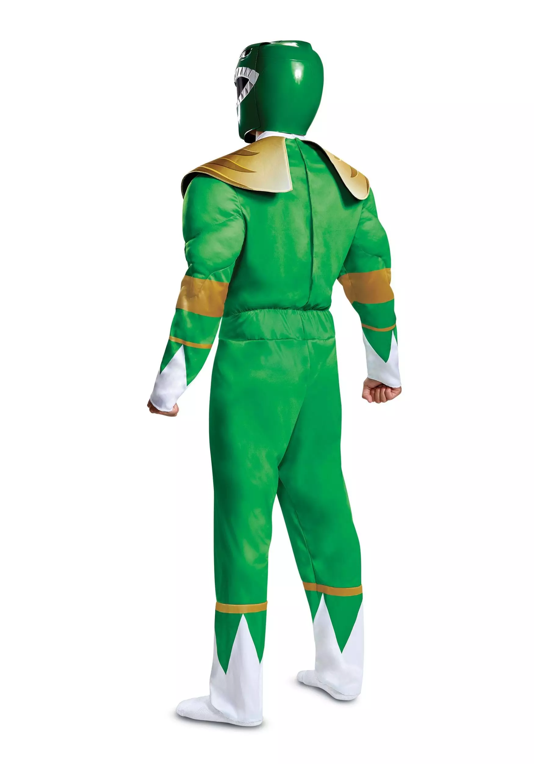 Disguise Power Rangers Green Ranger Men's Costume 2 Disguise Power Rangers Green Ranger Men's Costume - Image 2