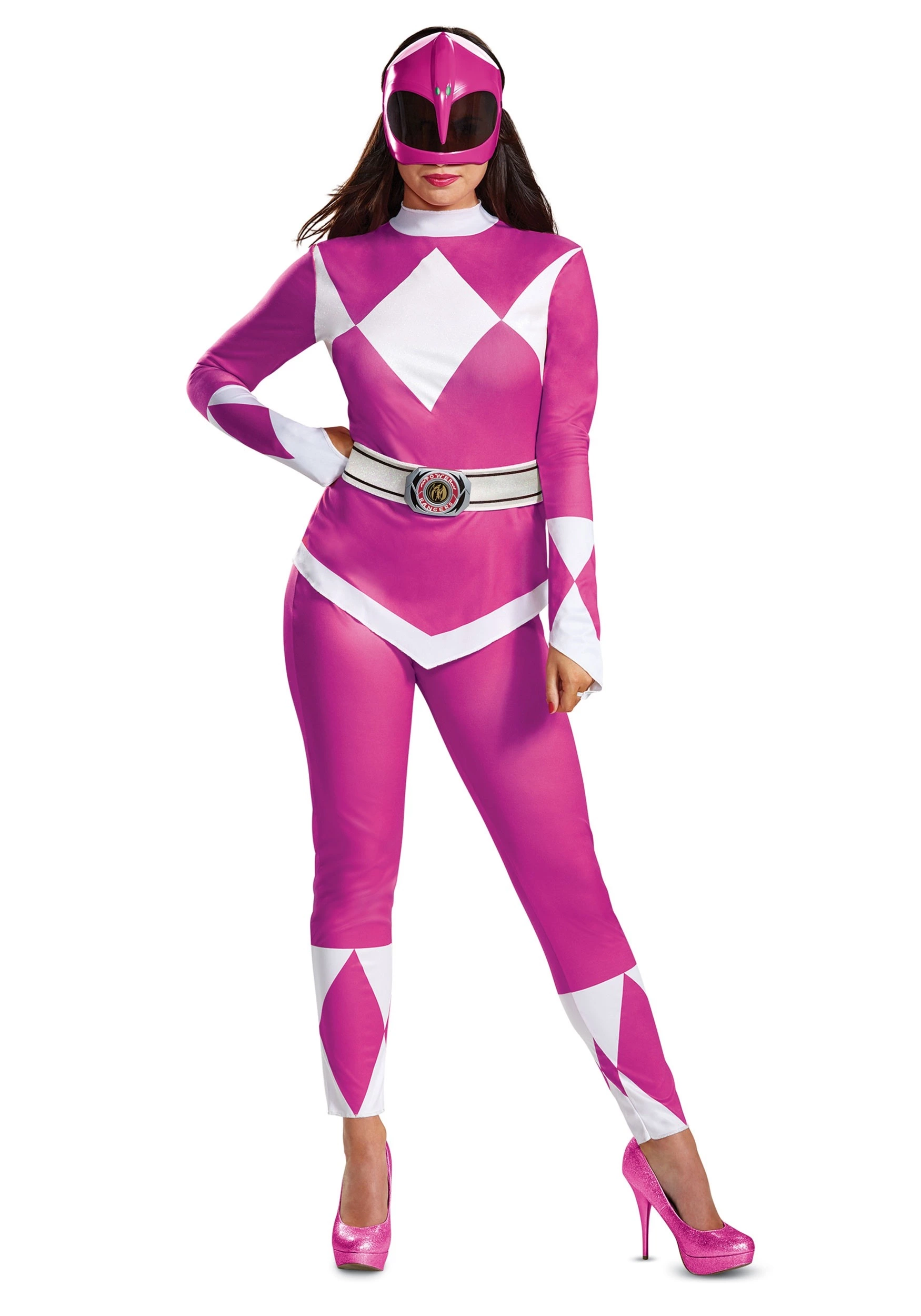 Disguise Power Rangers Pink Ranger Women's Costume 1 Disguise Power Rangers Pink Ranger Women's Costume
