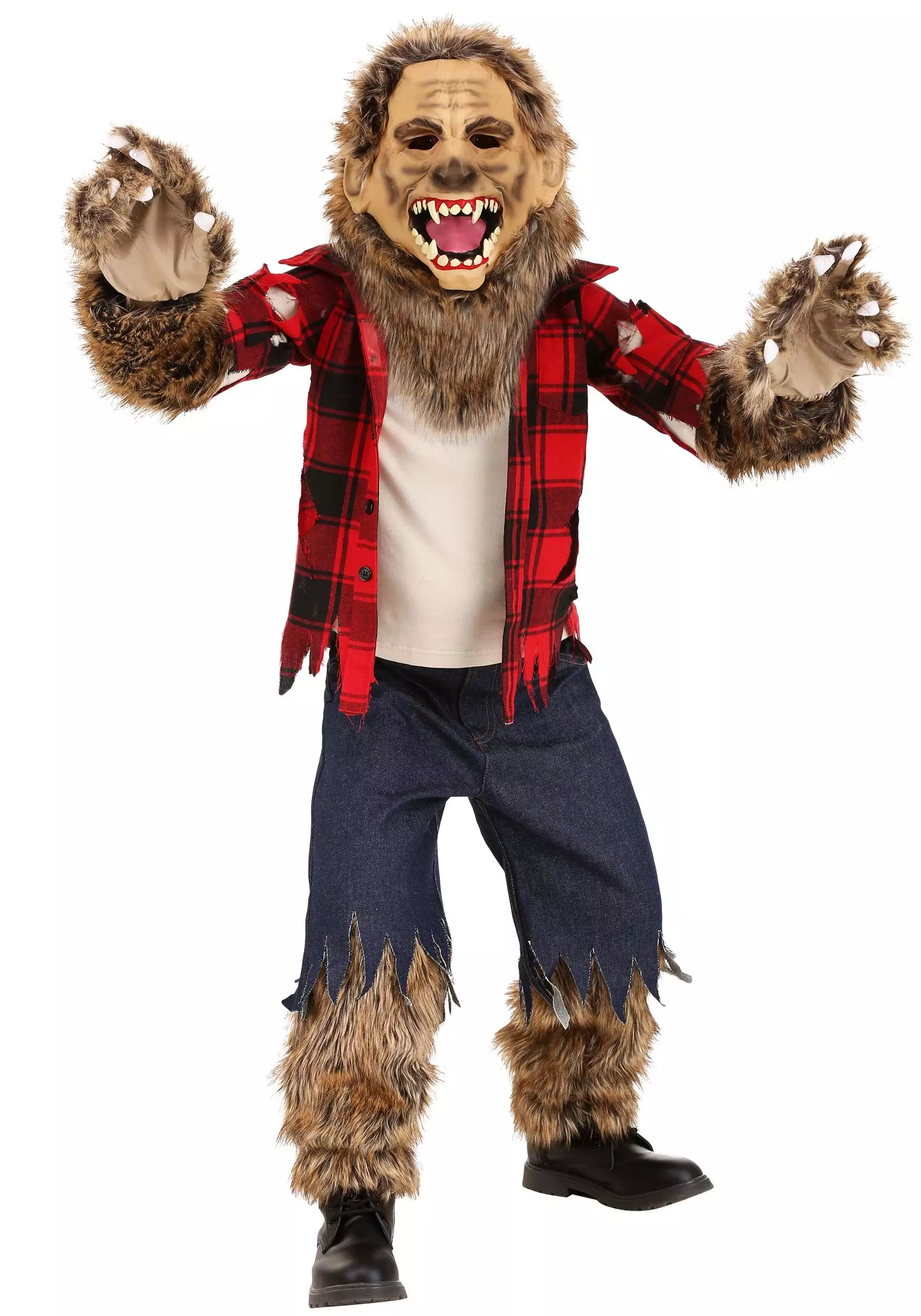 A Leading Role Premium Kids Werewolf Costume 3 A Leading Role Premium Kids Werewolf Costume - Image 3
