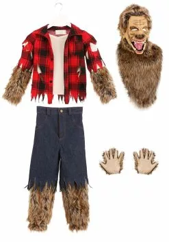 A Leading Role Premium Kids Werewolf Costume 31 A Leading Role Premium Kids Werewolf Costume -Scary Costumes store premium child werewolf costume alt 14