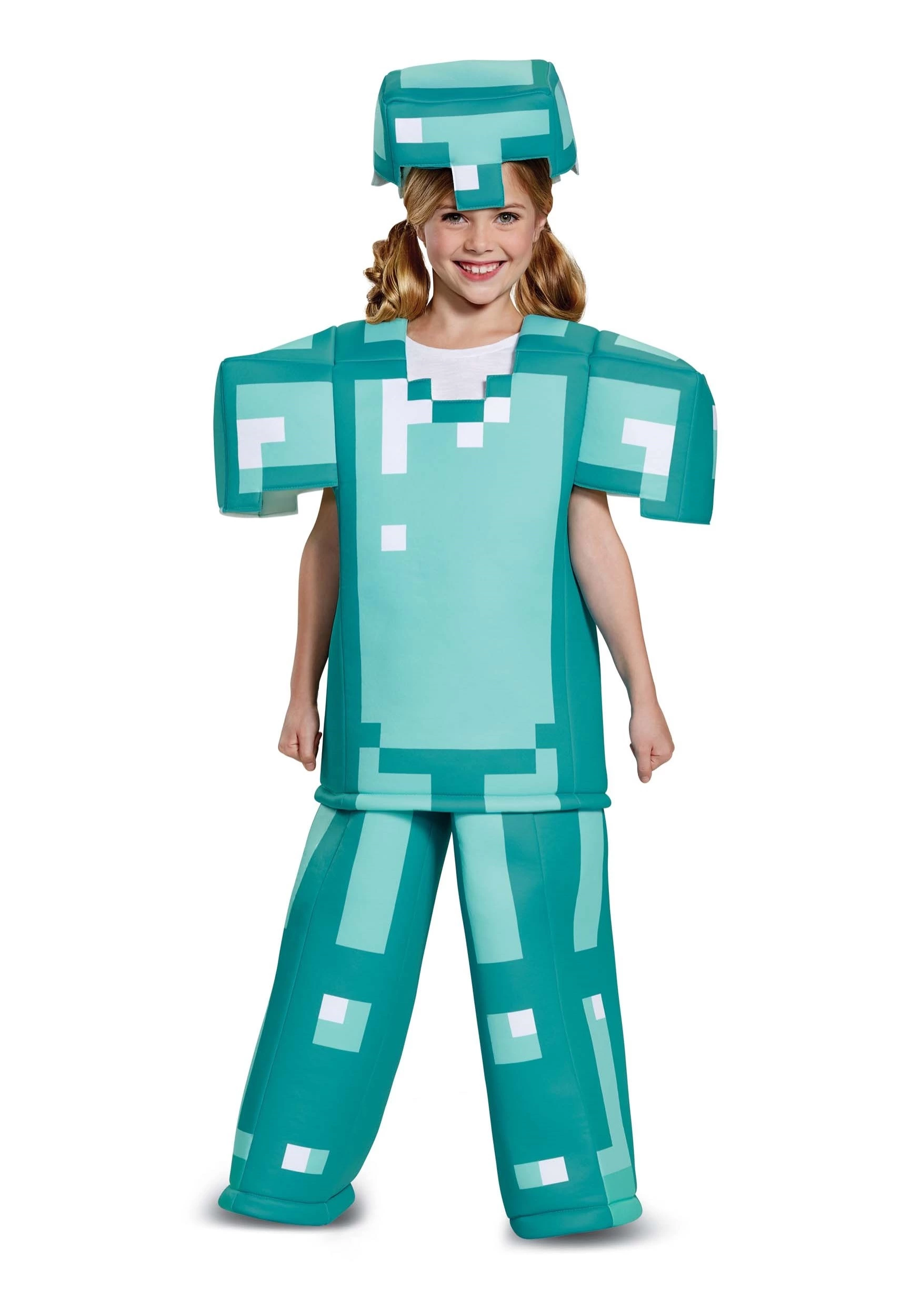Disguise Prestige Minecraft Kid's Armor Costume 2 Disguise Prestige Minecraft Kid's Armor Costume - Image 2