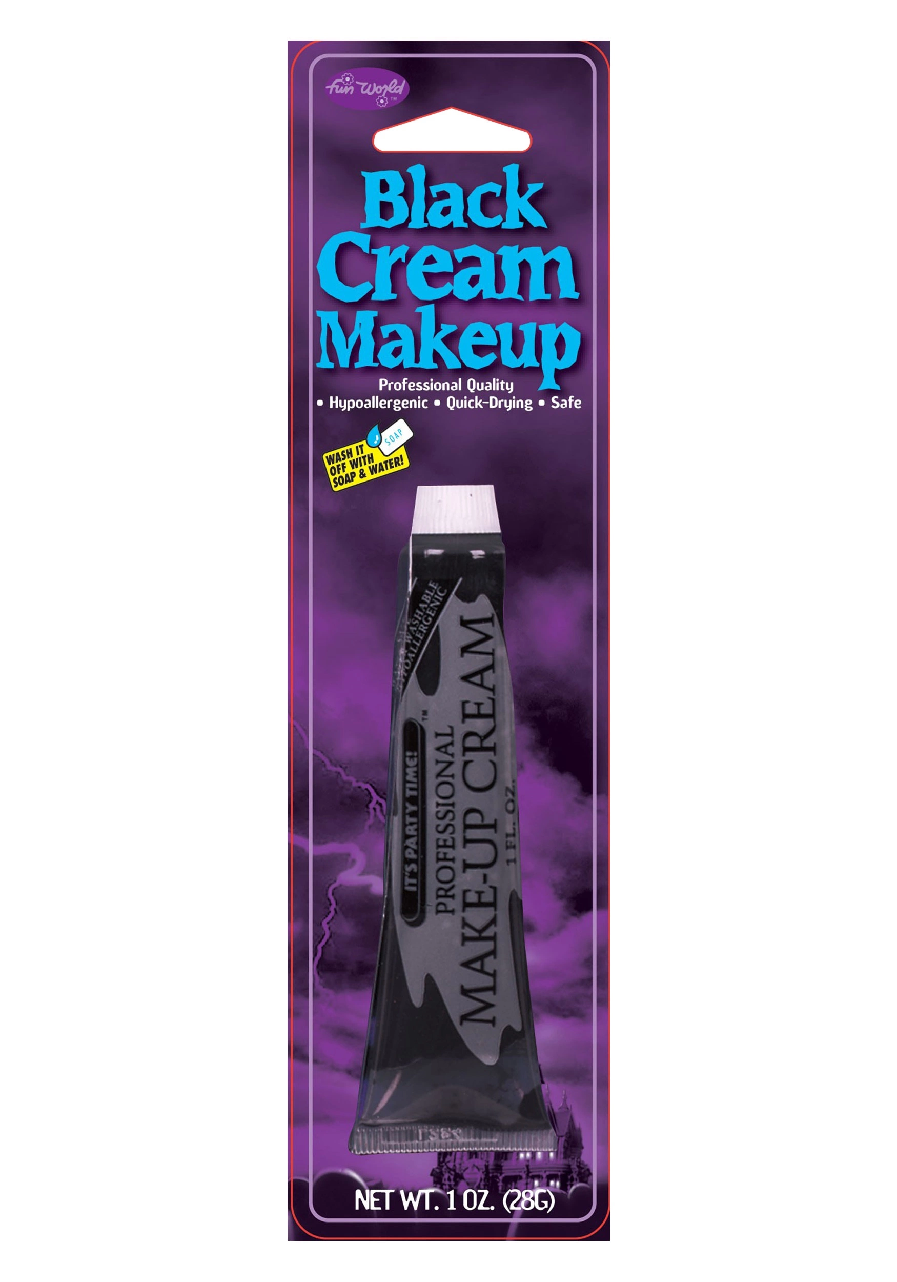 Fun World Professional Black Cream Makeup 1 Fun World Professional Black Cream Makeup