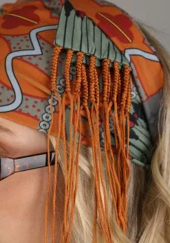 Elope Professor Trelawney Headscarf Kit -Scary Costumes store professor trelawney headscarf kit alt 3