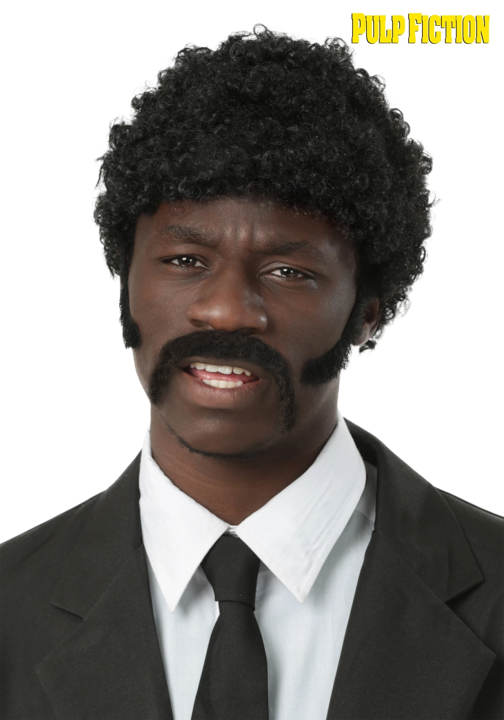 Partytime Costume & Lingerie (Yiwu) Factory Pulp Fiction Jules Winnfield Wig And Facial Hair Set For Men 1 Partytime Costume & Lingerie (Yiwu) Factory Pulp Fiction Jules Winnfield Wig And Facial Hair Set For Men