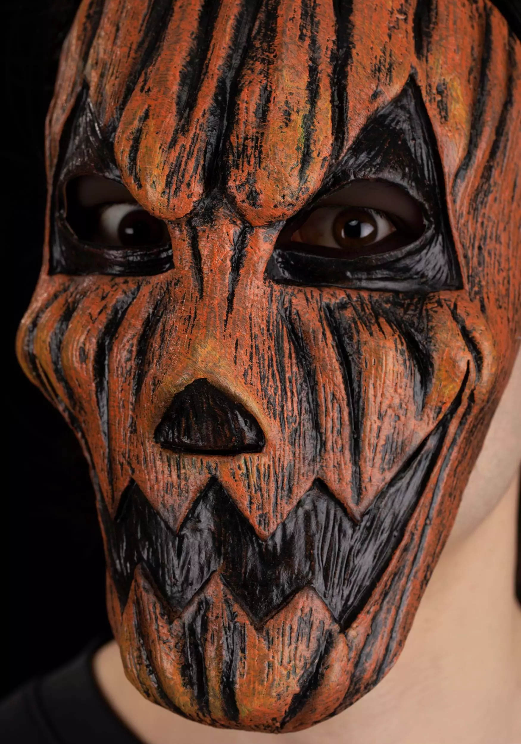 Oktober Studios Jack-O-Lantern Pumpkin Mask For Adults 3 Oktober Studios Jack-O-Lantern Pumpkin Mask For Adults - Image 3