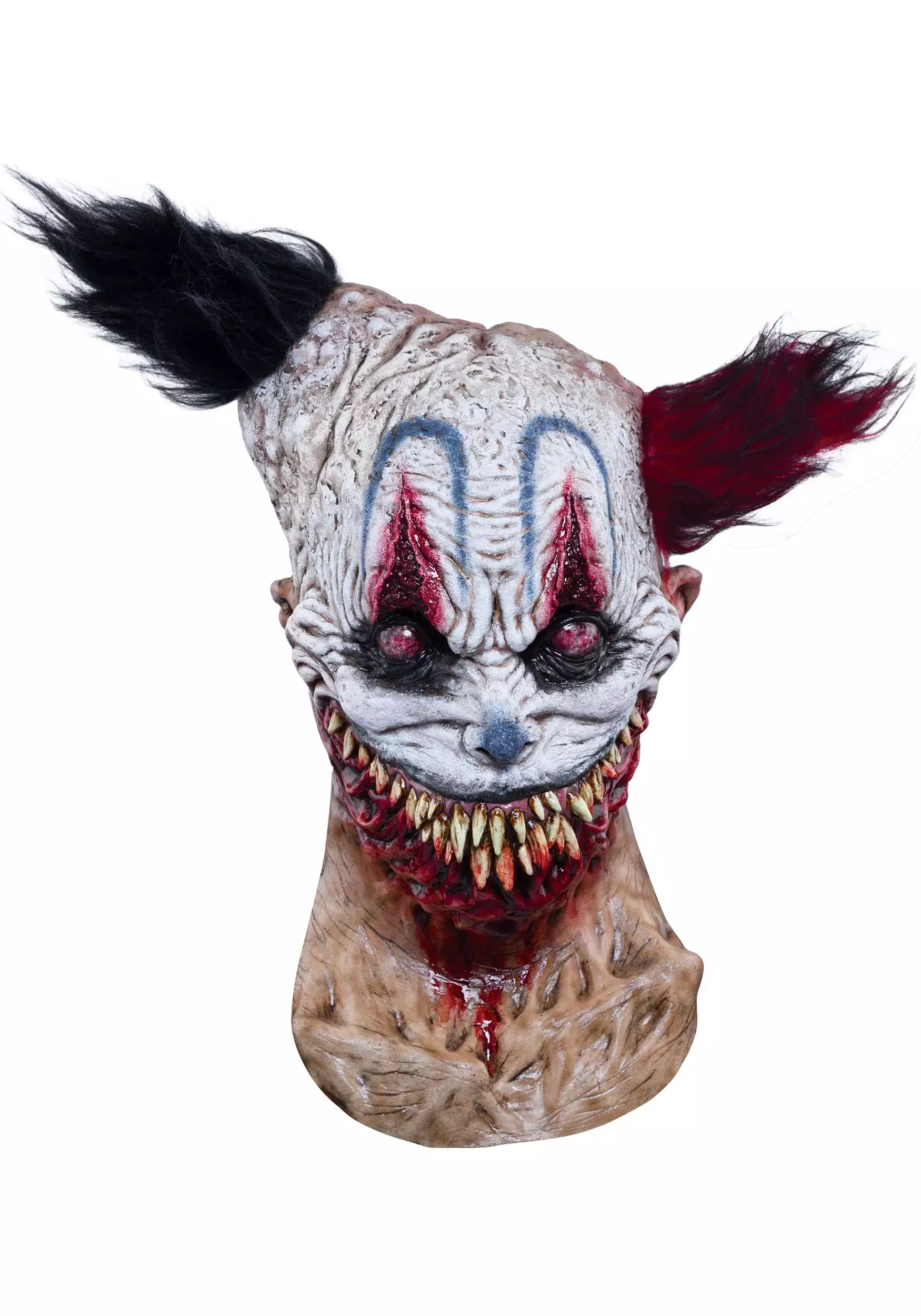 Ghoulish Productions Que Clown Scary Mask 1 Ghoulish Productions Que Clown Scary Mask