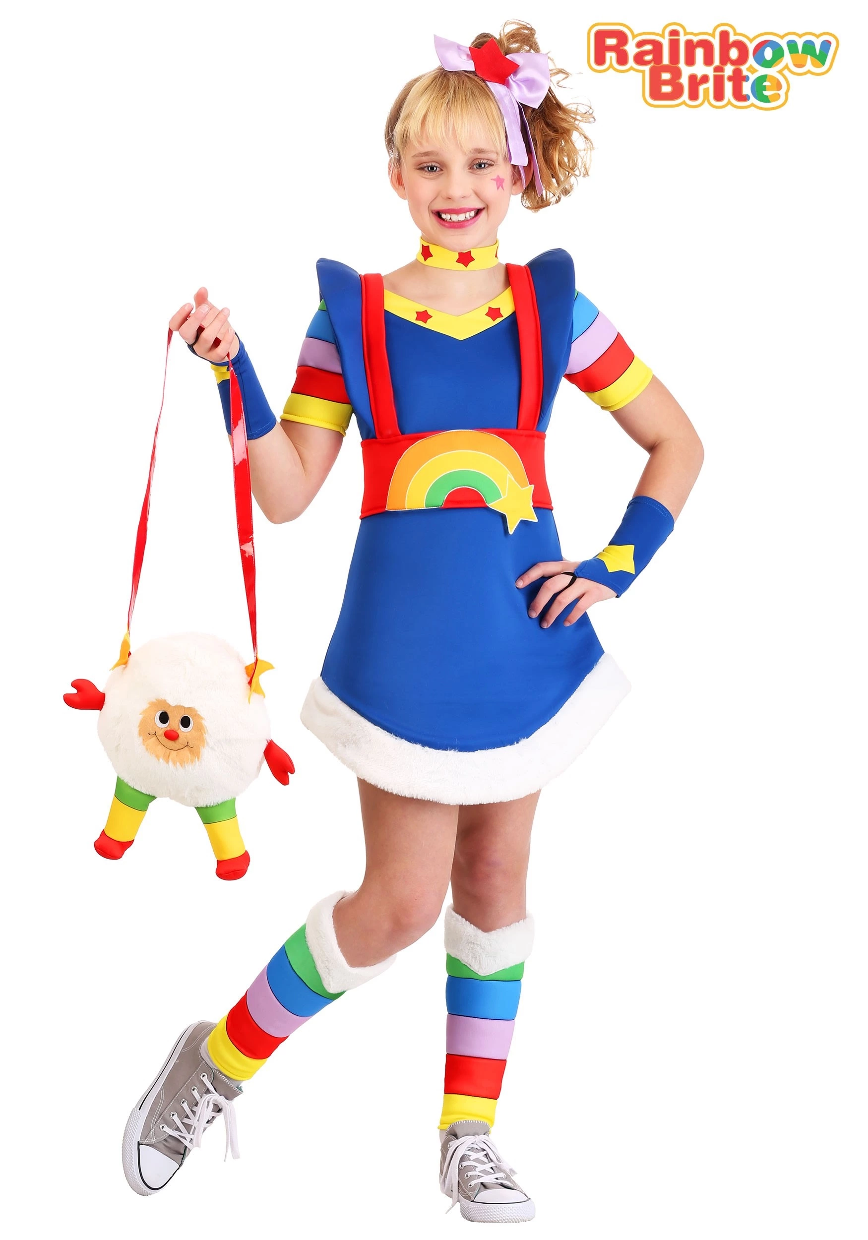 Fun Costumes Rainbow Brite Girl's Costume 1 Fun Costumes Rainbow Brite Girl's Costume