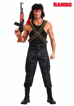 Fun Costumes Adult John Rambo Costume