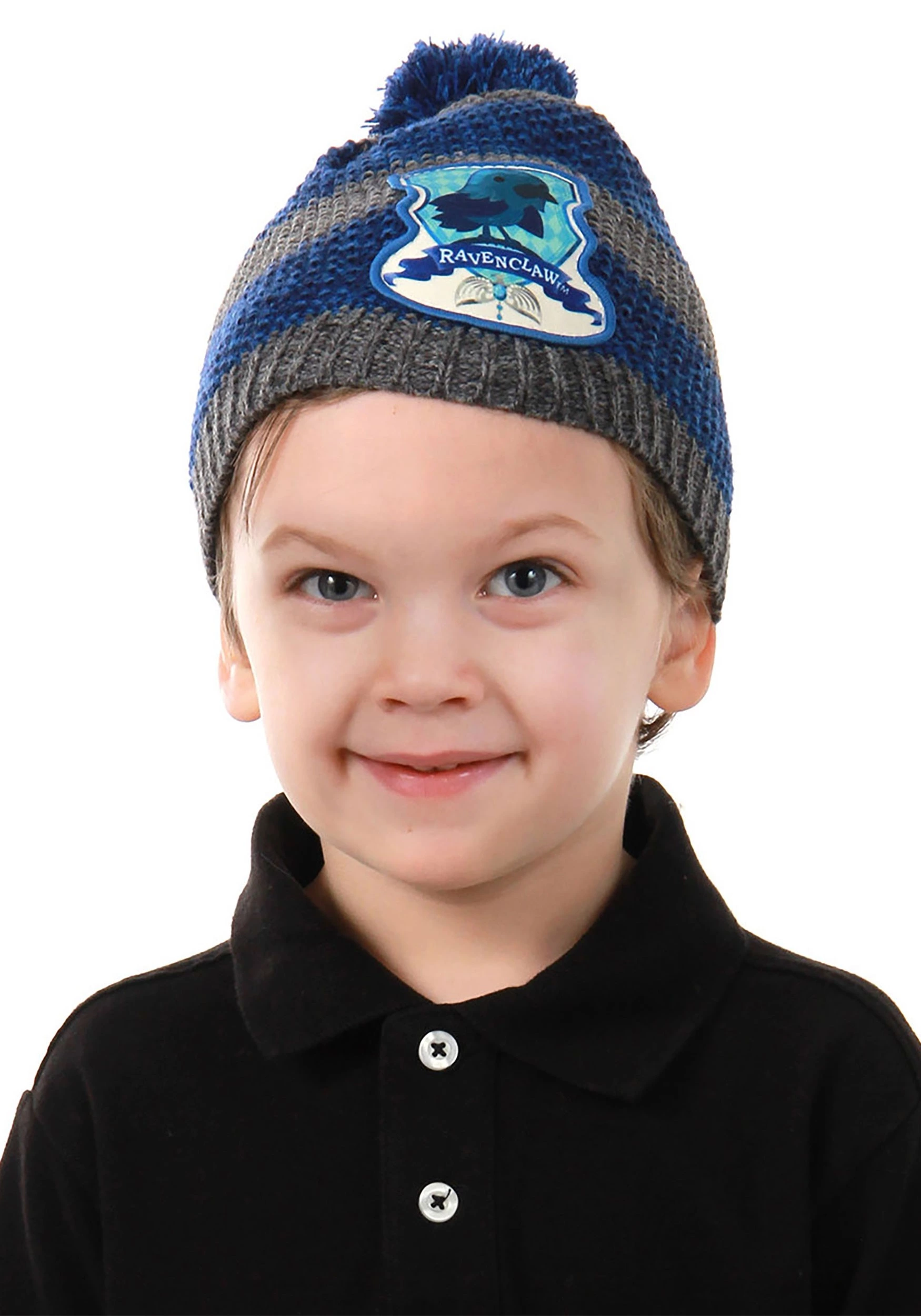 Elope Toddler Ravenclaw Knit Beanie 1 Elope Toddler Ravenclaw Knit Beanie