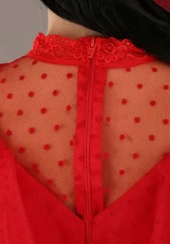 Fun Costumes Women's Premium Red Wedding Dress 7 Fun Costumes Women's Premium Red Wedding Dress -Scary Costumes store red wedding dress for women alt 2