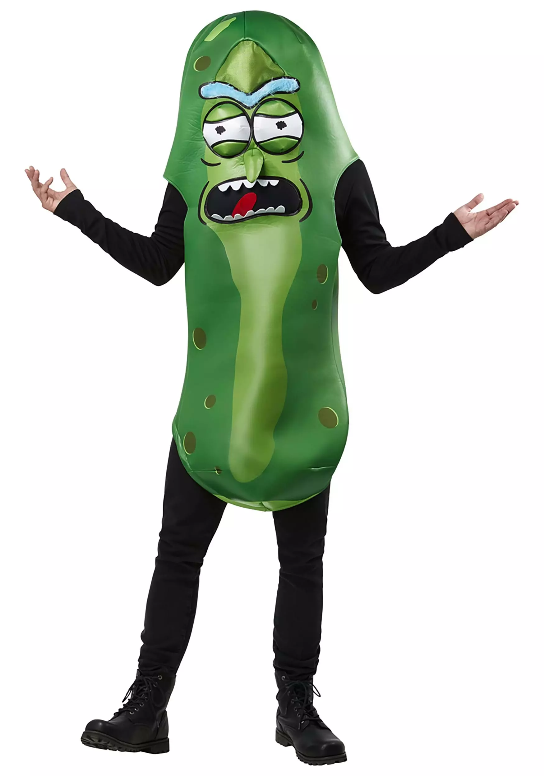 Rubies Costume Co. Inc Rick And Morty Pickle Rick Costume 1 Rubies Costume Co. Inc Rick And Morty Pickle Rick Costume