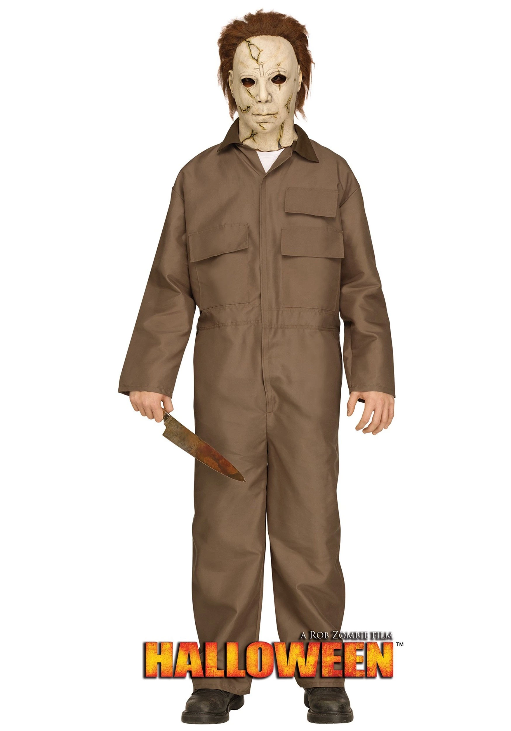 Fun World Rob Zombie Halloween Michael Myers Teen Costume 1 Fun World Rob Zombie Halloween Michael Myers Teen Costume